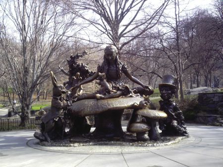 Alice in Wonderland in central park